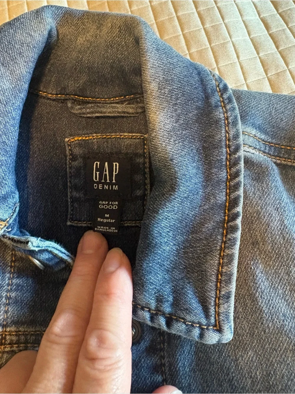 GAP Kids Classic Blue Denim Jacket